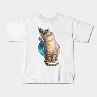 Wizard Cat Kids T-Shirt